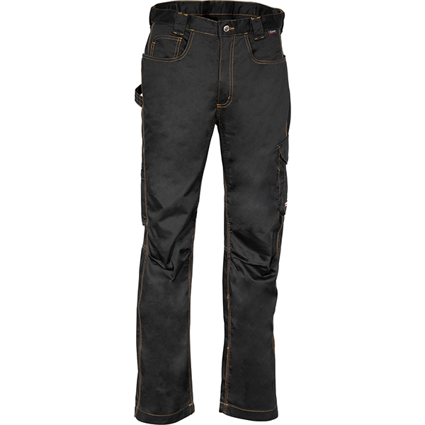 Cofra Pantalone Drill Multitasche Colore NERO/NERO - COFRA